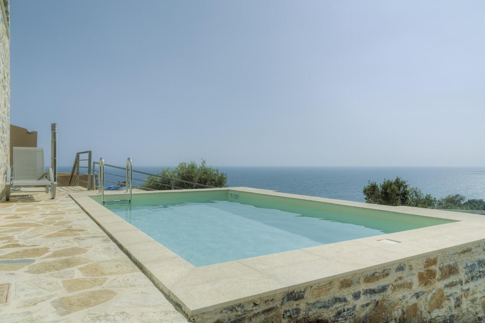 Ouzo Panoramic Houses 1, With Private Pool Plomari Cameră foto